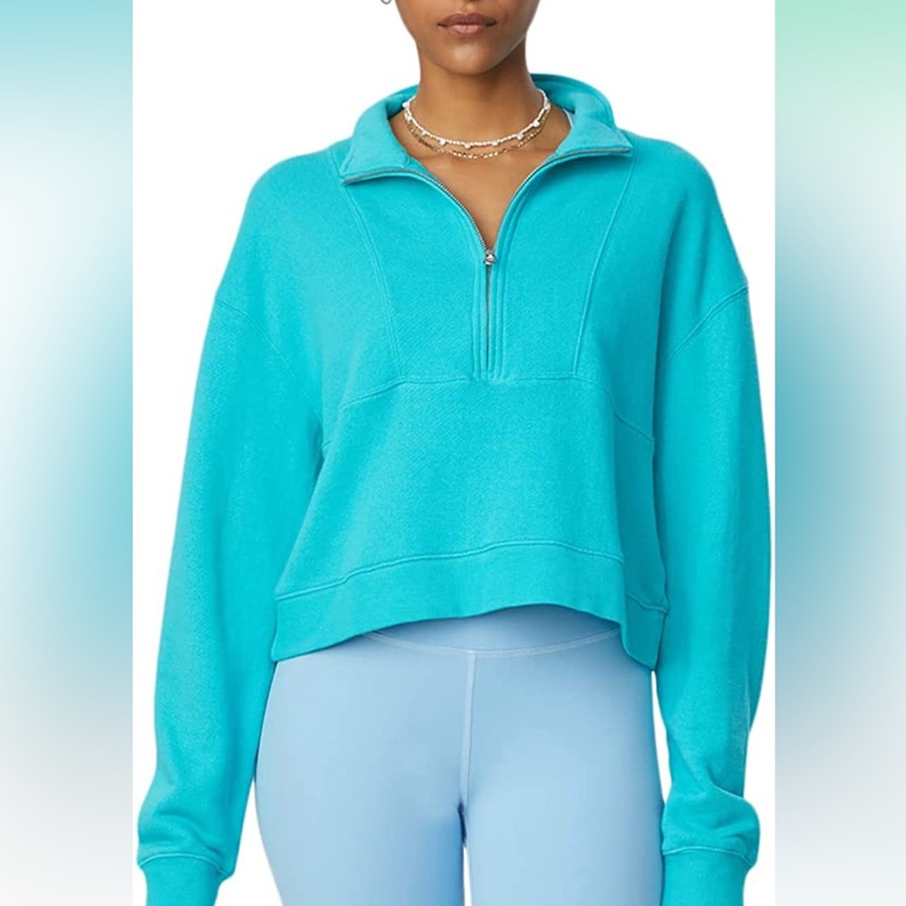 Sincerely Jules Holly Half Zip Size M